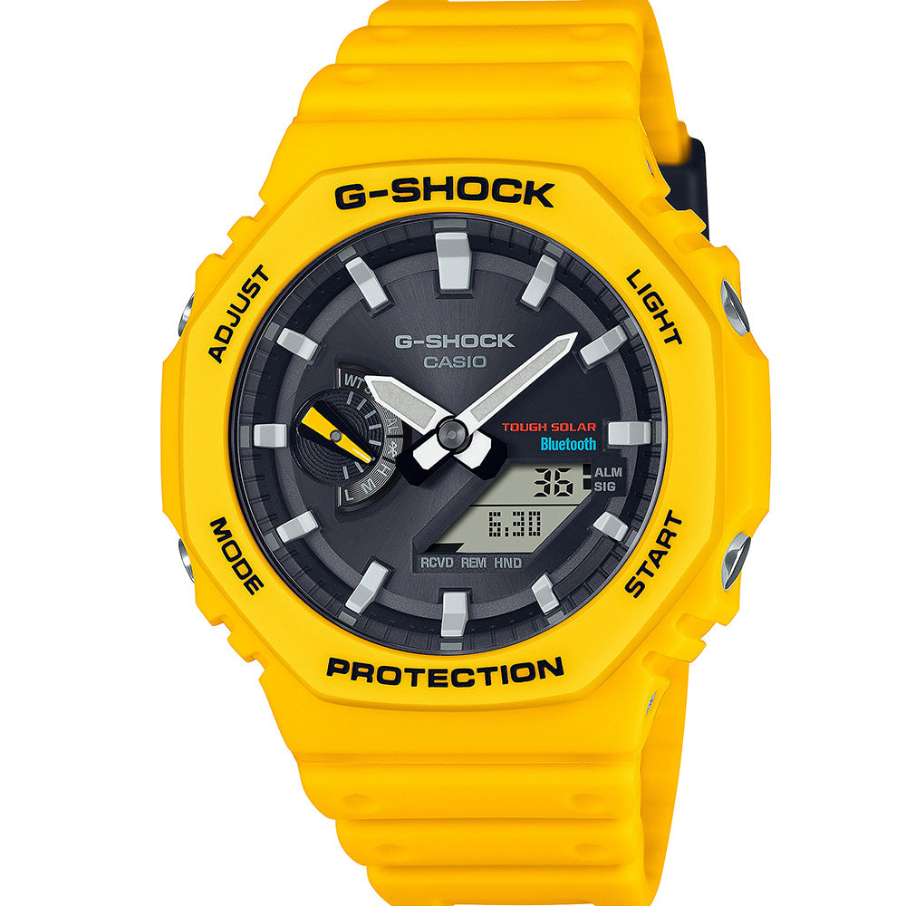 G-Shock GAB2100C-9A Carbon Core Bluetooth Solar 'CasiOak'