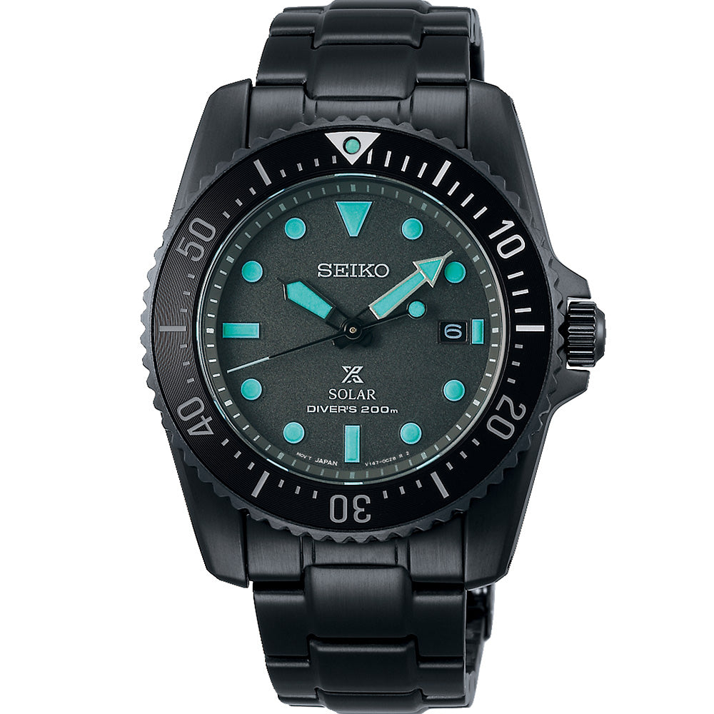 Seiko SNE587P Black Series Prospex Divers Watch
