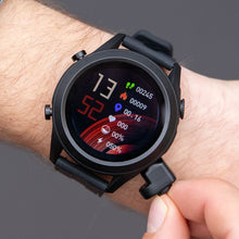 Load image into Gallery viewer, Active Pro Smart Watch with Built-in Bluetooth Earbuds - Black