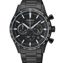 Load image into Gallery viewer, Seiko SSB415P Black Chronograph Mens Watch