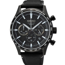 Load image into Gallery viewer, Seiko SSB417P Black Chronograph Mens Watch