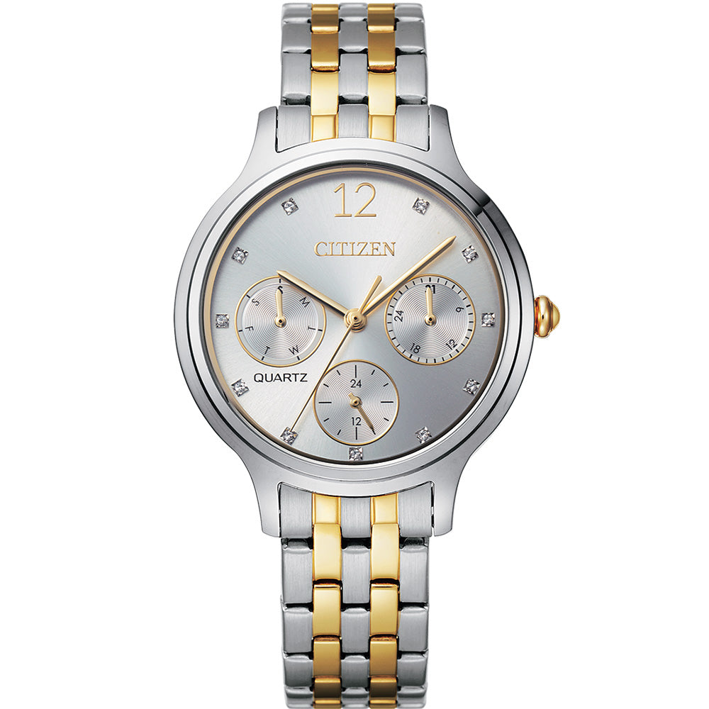 Citizen ED8184-51A Two Tone Woomens Watch