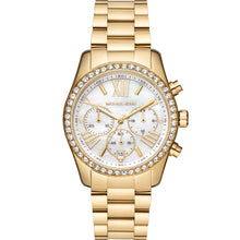Load image into Gallery viewer, Michael Kors MK7241 Lexington Lux Gold Tone Womens Watch