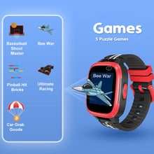 Load image into Gallery viewer, Cactus Kidoplay CAC-138-M01 Interactive Game Smart Watch Black