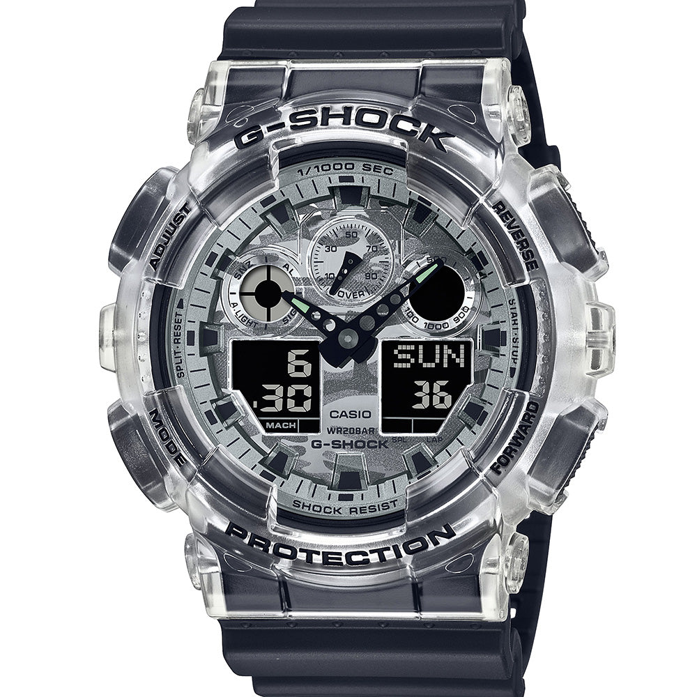 G-Shock GA100SKC-1A Transparent Mens Watch