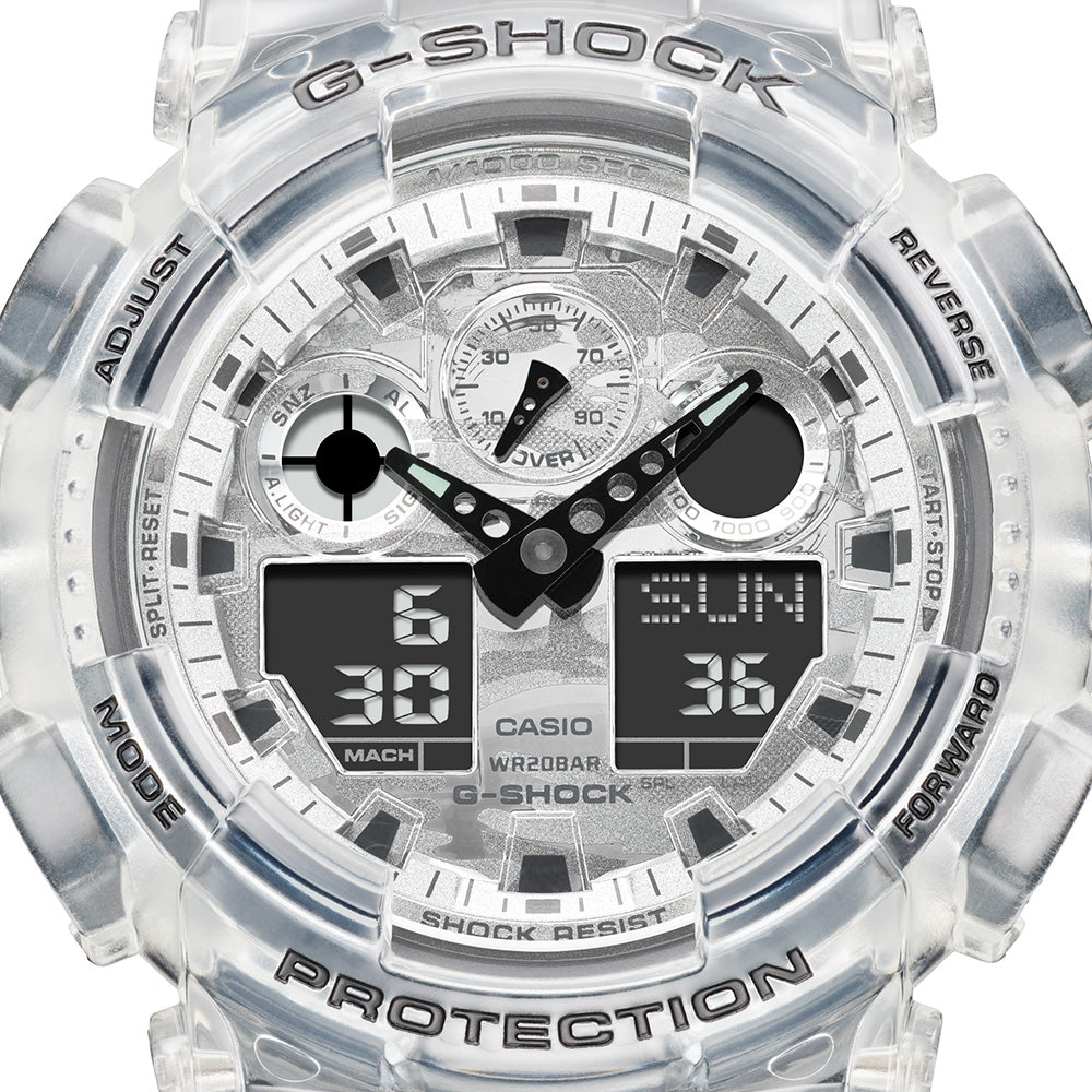 G-Shock GA100SKC-1A Transparent Mens Watch