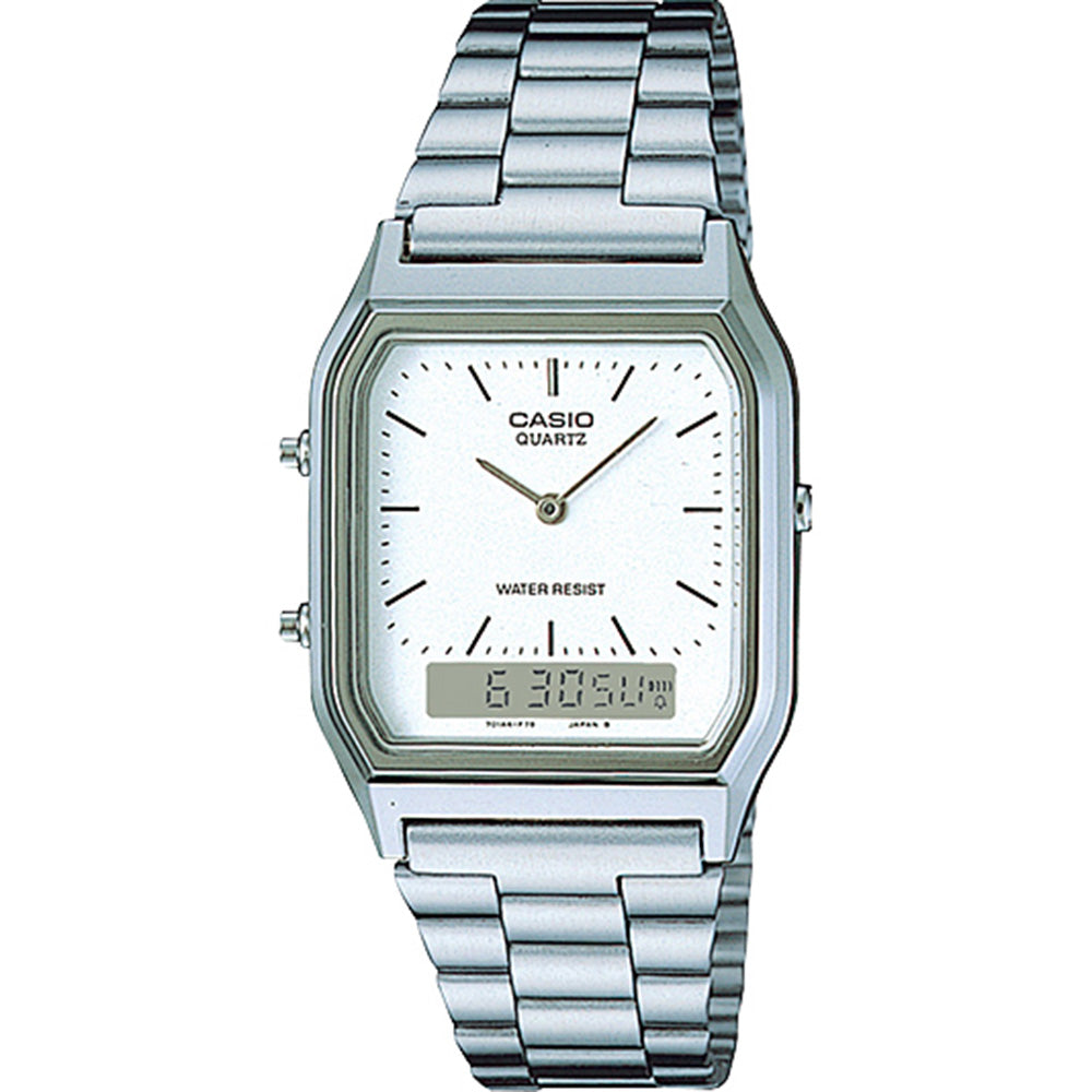 Casio AQ230A-7D Analogue Digital Stainless Steel