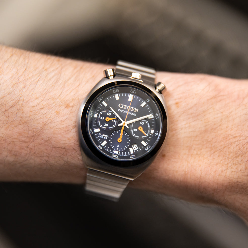 Citizen Bullhead Tsuno Crono AN3660-81L.