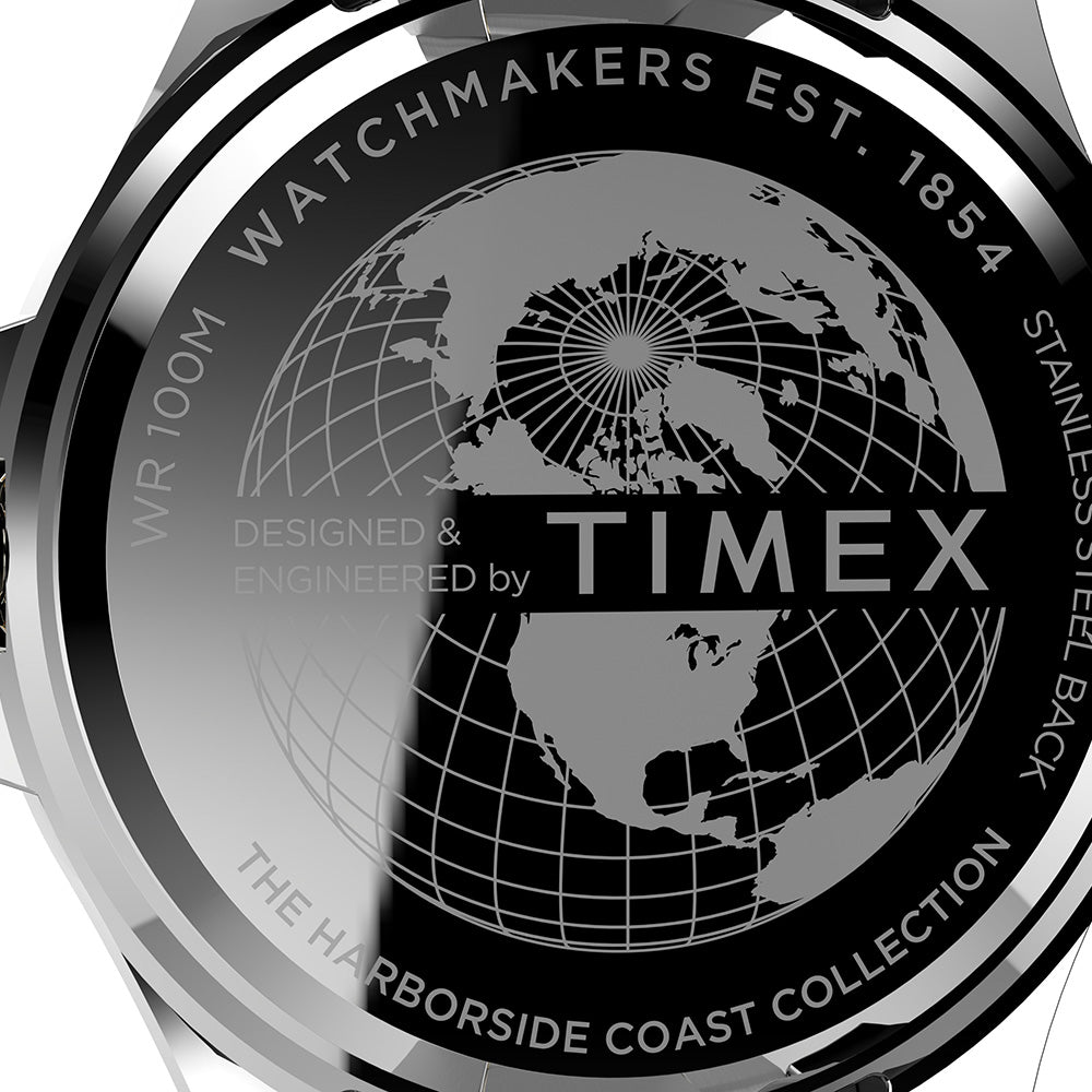 Timex TW2V42000 Harborside Coast Two Tone Mens Watch