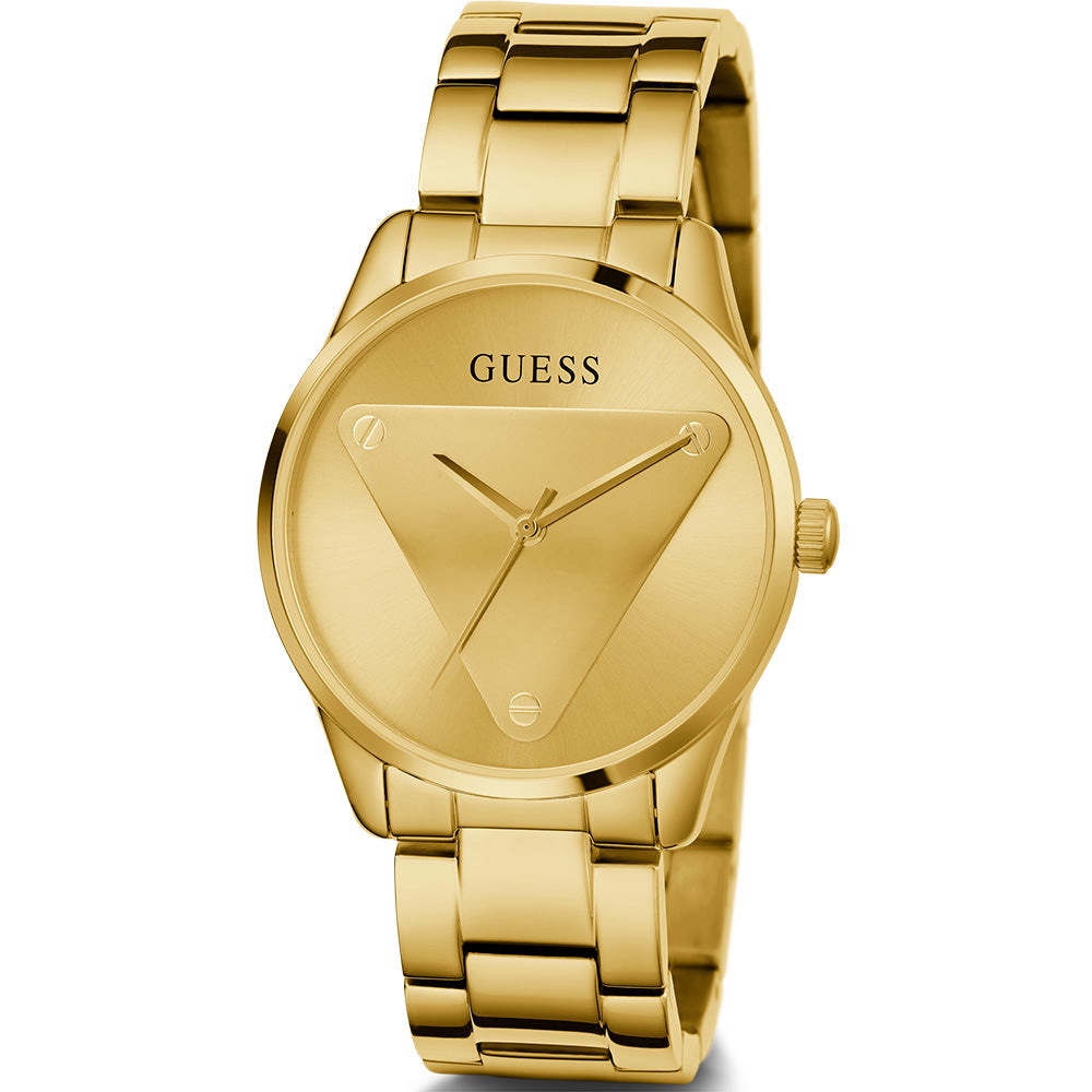 Guess GW0485L1 Emblem Gold Tone Womens Watch
