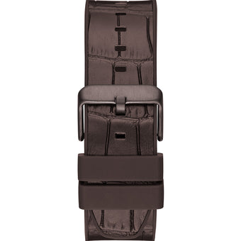 Guess GW0492G2 Edge Black Leather Mens Watch