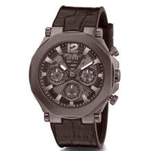 Load image into Gallery viewer, Guess GW0492G2 Edge Black Leather Mens Watch