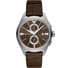Load image into Gallery viewer, Emporio Armani AR11482 Claudio Brown Leather Mens Watch