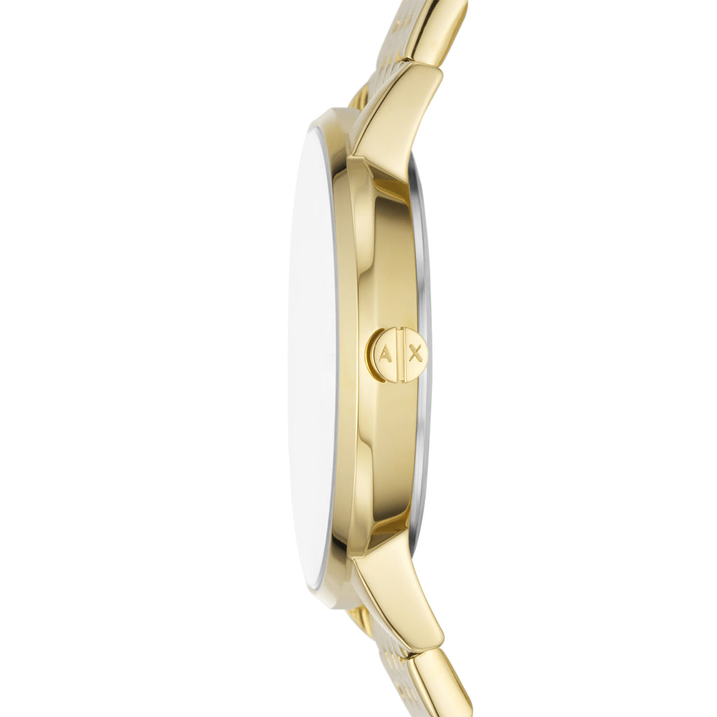 Armani Exchange AX5579 Lola Gold Tone Womens Watch