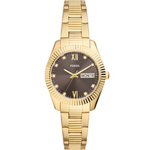 Load image into Gallery viewer, Fossil ES5206 Scarlette Gold Tone Womens Watch