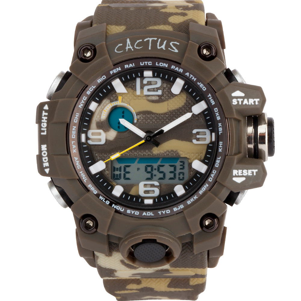 Cactus CAC126M01 Mighty Camouflage Mens Watch