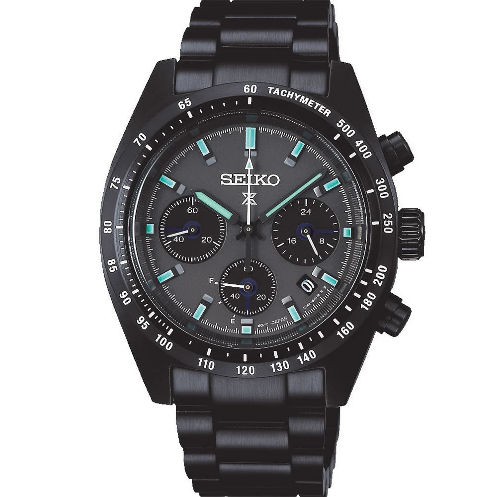 Seiko Prospex SSC917P PROSPEX Black Series Speedtimer Watch