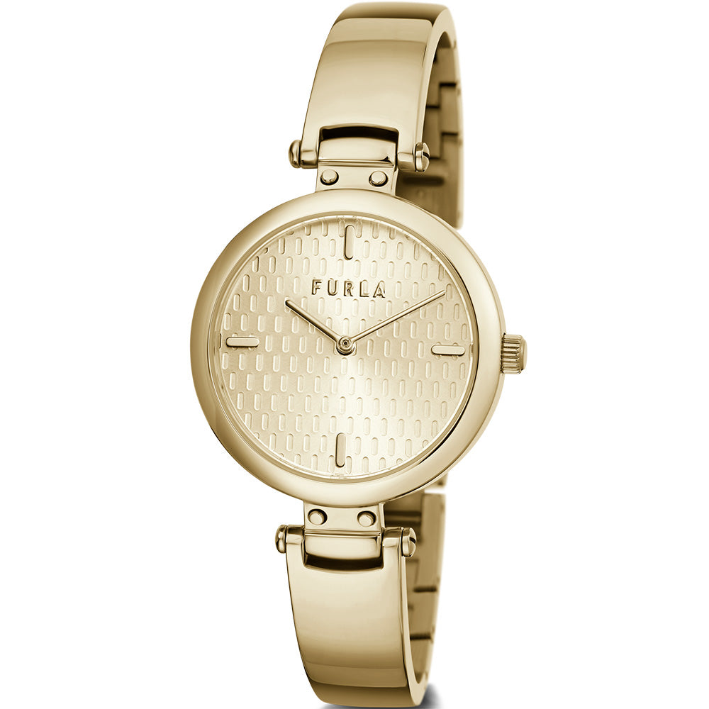 Furla WW00018006L2 New Pin Gold Tone Womens Watch