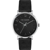 Ted Baker BKPPGF113 Phylipa Black Leather Mens Watch
