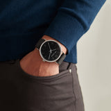 Ted Baker BKPPGF113 Phylipa Black Leather Mens Watch