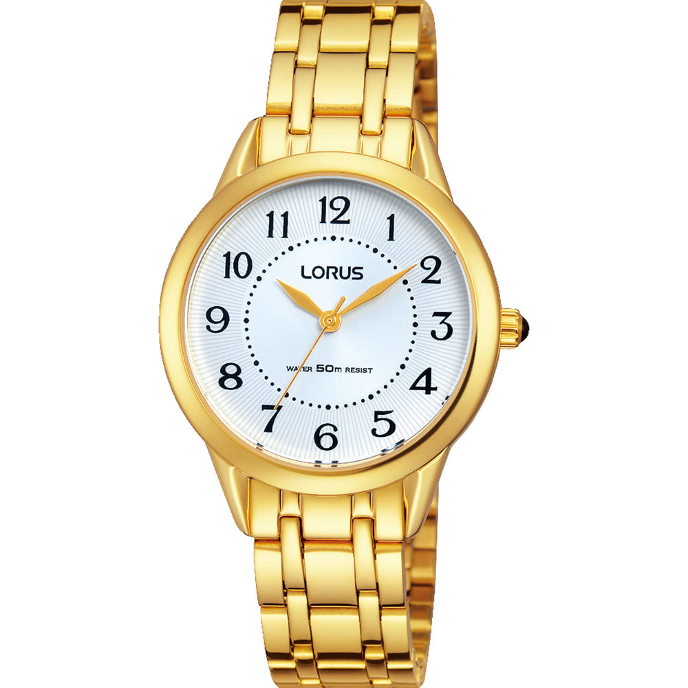Lorus RG248JX-5 Gold Tone Womens Watch