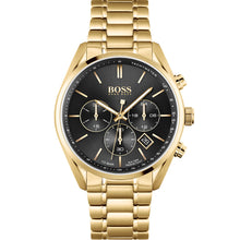 Load image into Gallery viewer, Hugo Boss 1513848 Champion Gold Tone Mens Watch