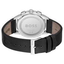 Load image into Gallery viewer, Hugo Boss 1513925 Dapper Black Leather Mens Watch