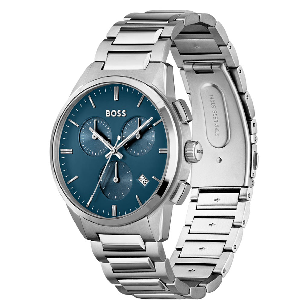 Hugo Boss 1513927 Dapper Stainless Steel Mens Watch