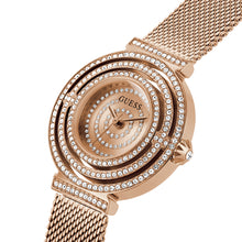 Load image into Gallery viewer, Guess GW0550L3 Dream Rose Tone Mesh Womens Watch