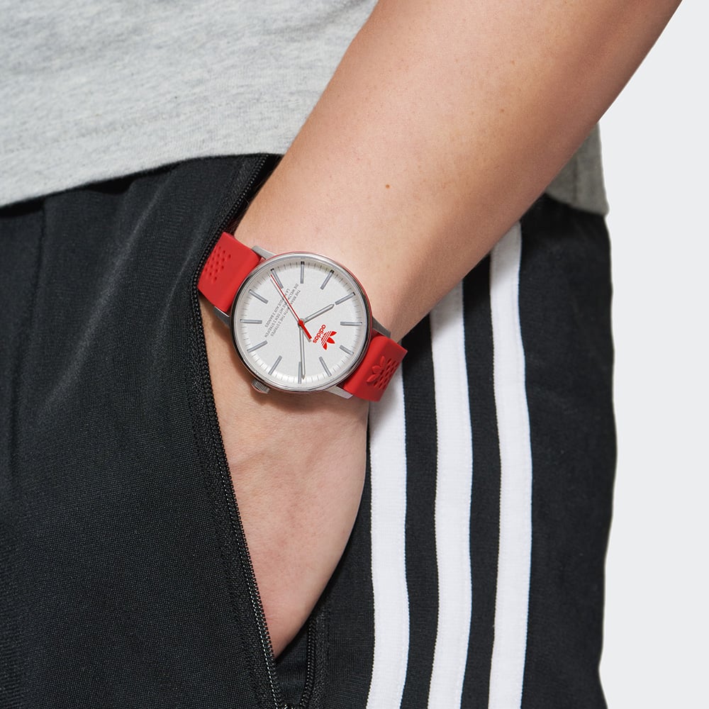 Adidas AOSY23024 Code One Red Silicone Mens Watch – Watch Depot