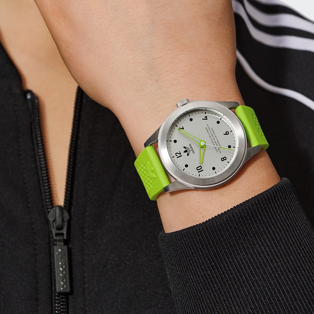 Adidas AOSY23034 Code Three Neon Green Mens Watch – Watch Depot