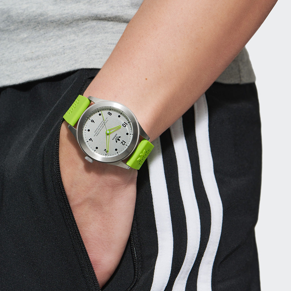 Adidas AOSY23034 Code Three Neon Green Mens Watch