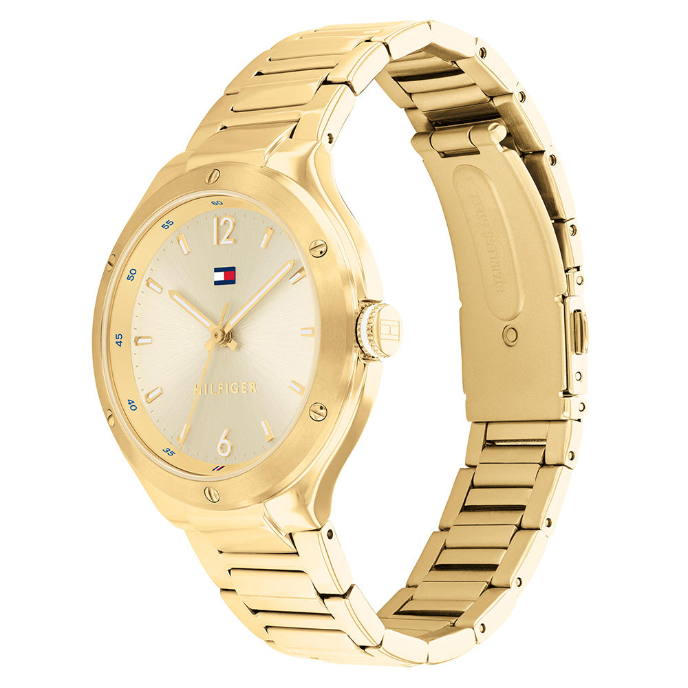 Tommy Hilfiger 1782477 Gold Tone Womens Watch